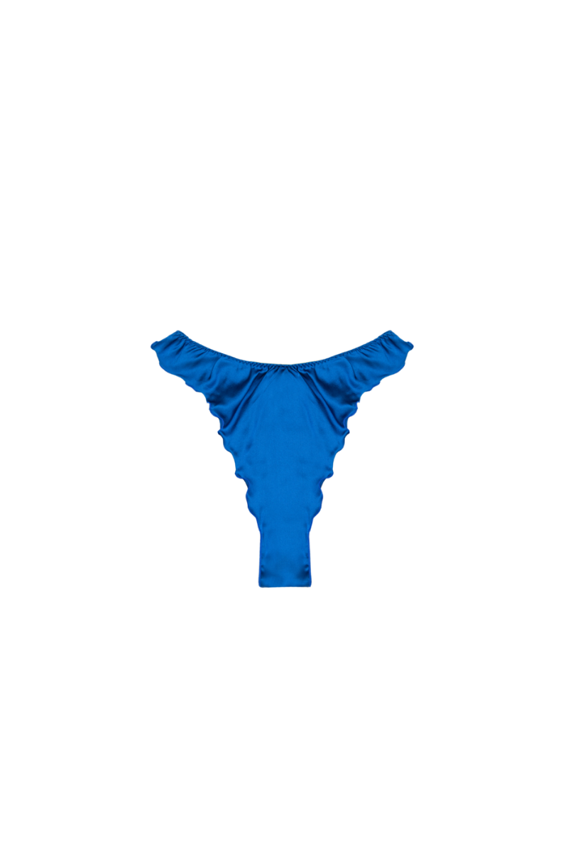 High leg Era panty with flounced hemline in sustainable organic silk by HERTH — elegant and skin-friendly luxury lingerie