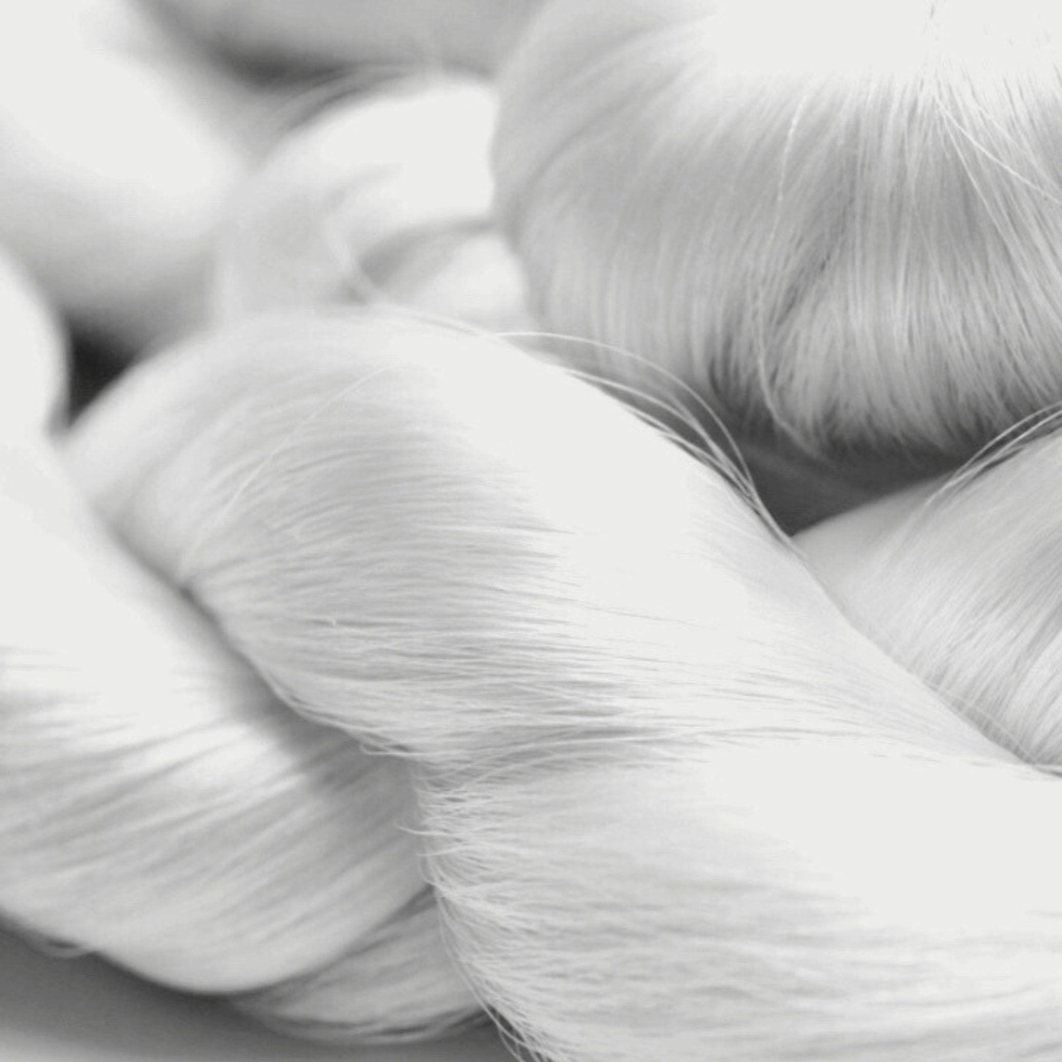 Organic silk yarn sourced from GOTS-certified suppliers in Como, Italy, used in HERTH garments