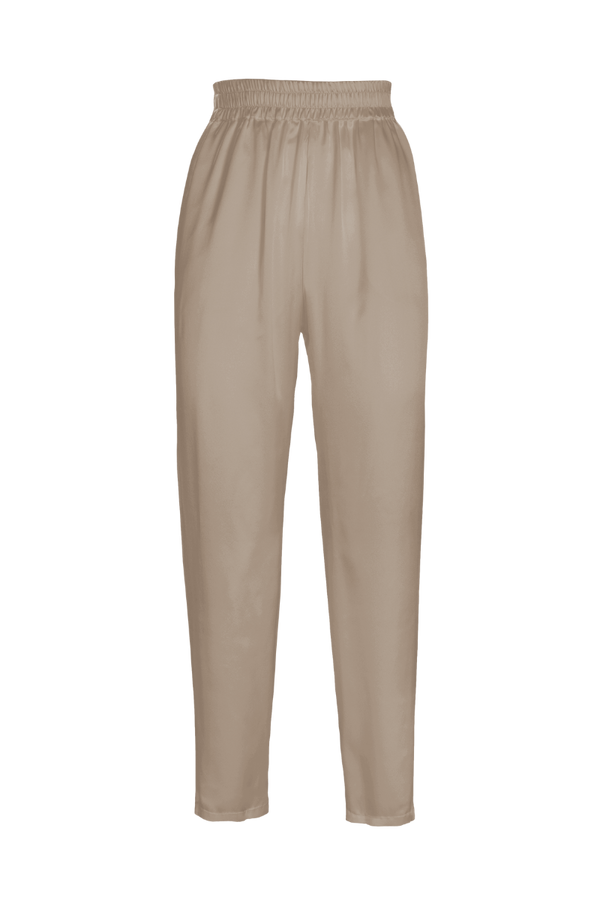 Roy Gold Sand: pantaloni in seta bio GOTS | Campione