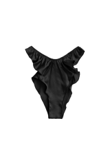 ERA: BLACK GOTS ORGANIC SILK HIGH LEG PANTIES