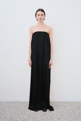 ERIN: OFF-THE-SHOULDER MAXI DRESS IN SILK | PRE-ORDER