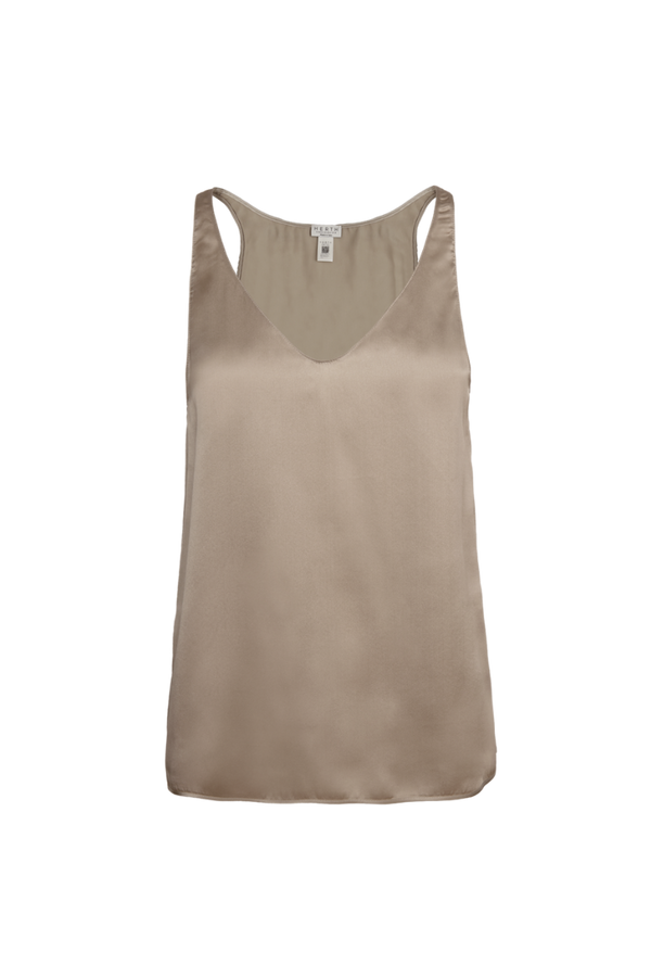 ELSE GOLD SAND: SAND-COLORED ESSENTIAL TOP