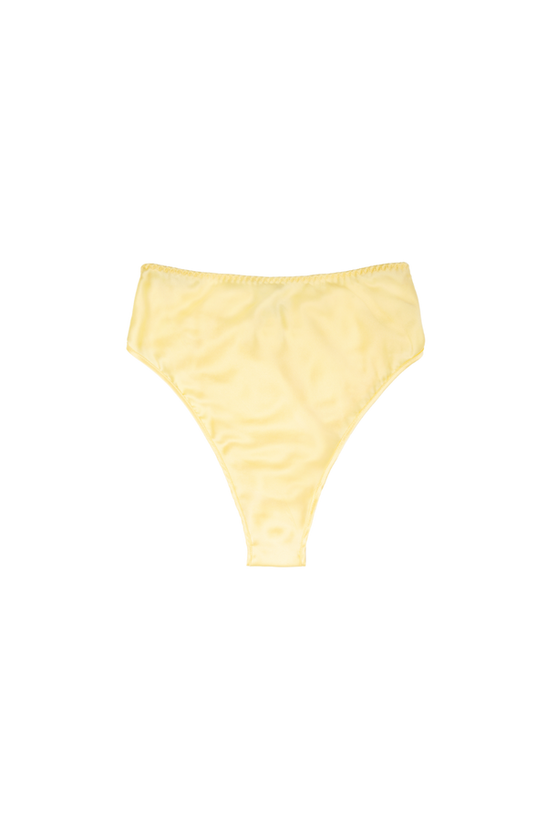 THEA: HIGH-WAISTED PANTIES IN BUTTER COLOR