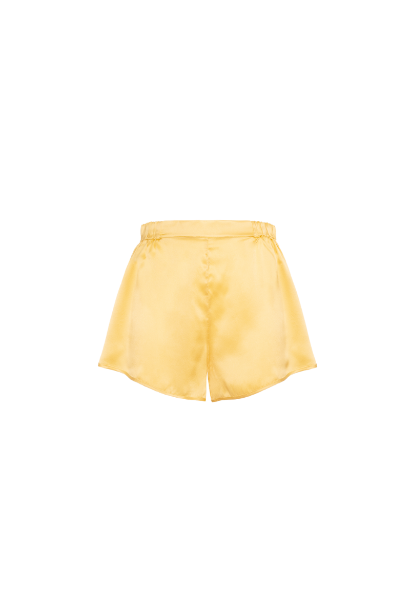 ORGANIC SILK SHORTS: YARI DESERT