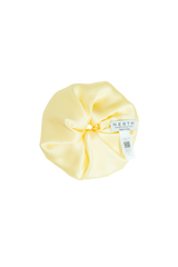 EDI: BUTTER YELLOW SCRUNCHIE IN ORGANIC SILK