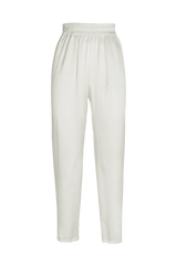 ROY IVORY: ORGANIC SILK TROUSERS