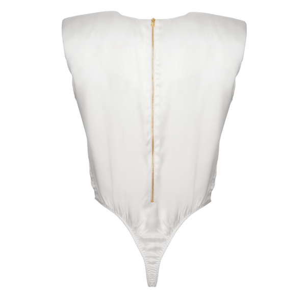 AMY IVORY: GOTS ORGANIC SILK BODYSUIT