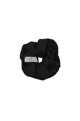 EDI BLACK: ORGANIC SILK HAIR SCRUNCHIE