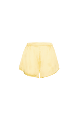 ELSE TANK TOP AND YARI SHORTS: BUTTER YELLOW ORGANIC SILK SET