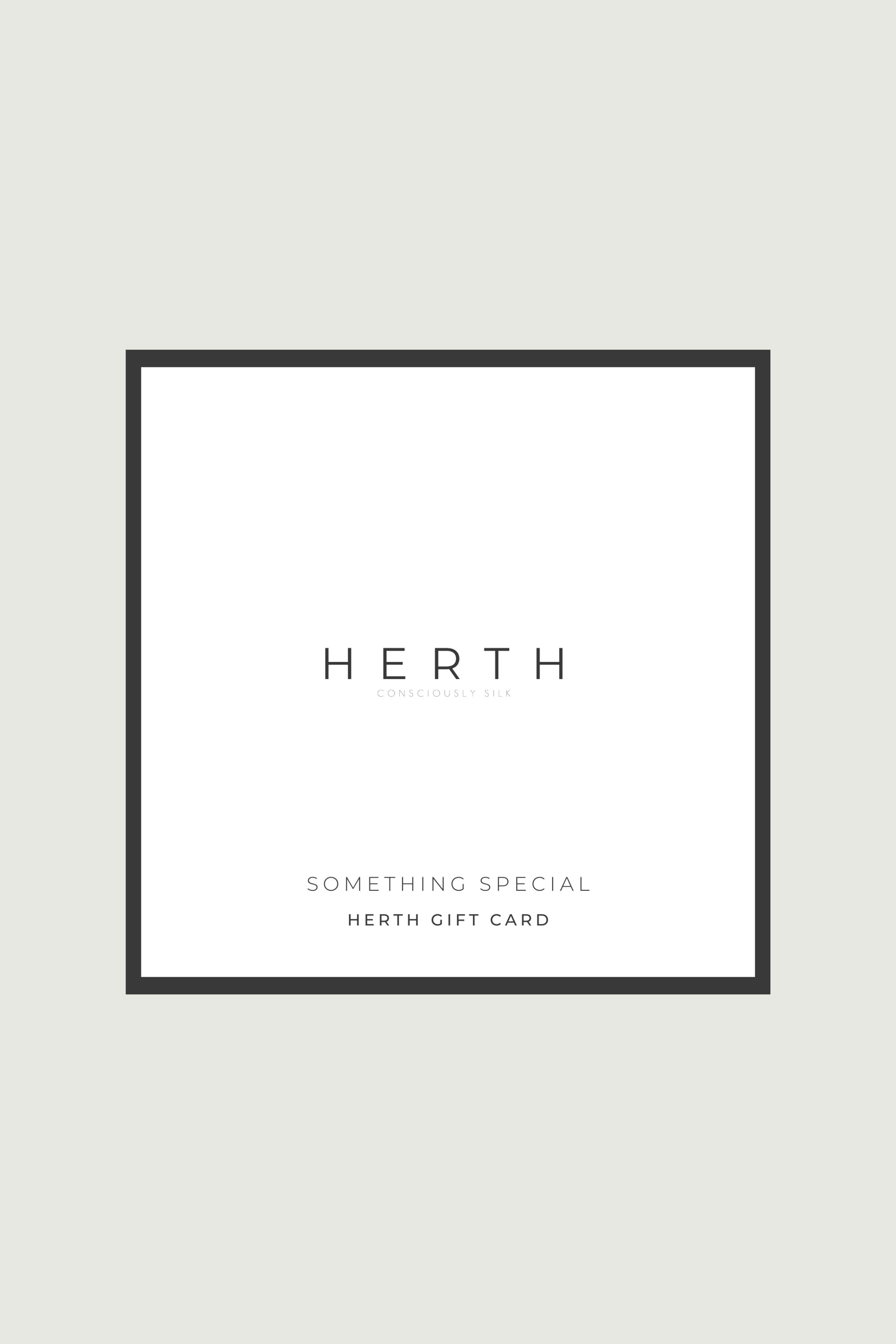 HERTH digital gift card for online purchase