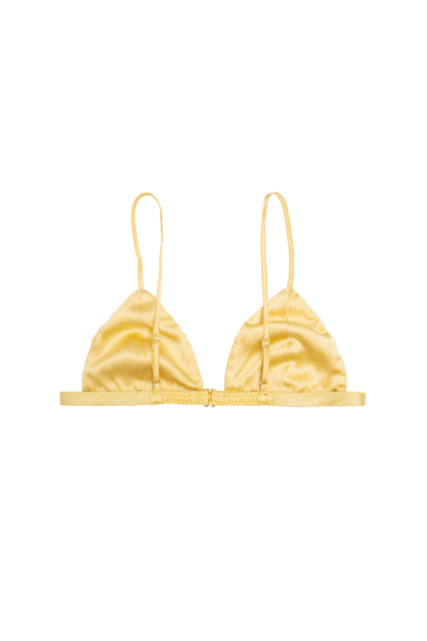 IVY DESERT: BRA TOP IN GOTS ORGANIC SILK