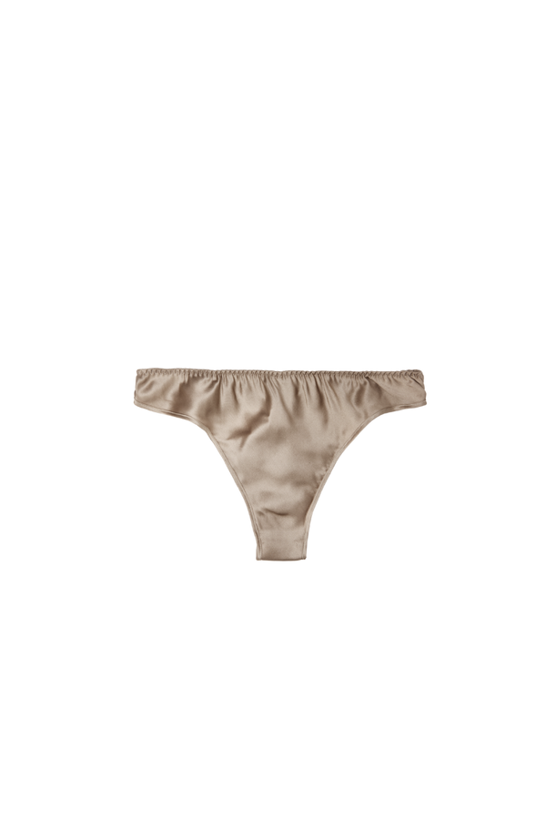 LEA: MID-RISE PANTIES IN ORGANIC SILK