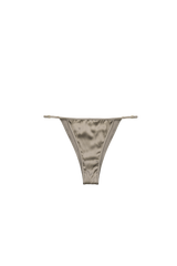 ELLE: MINIMAL BRIEFS IN GOLD SAND GOTS ORGANIC SILK