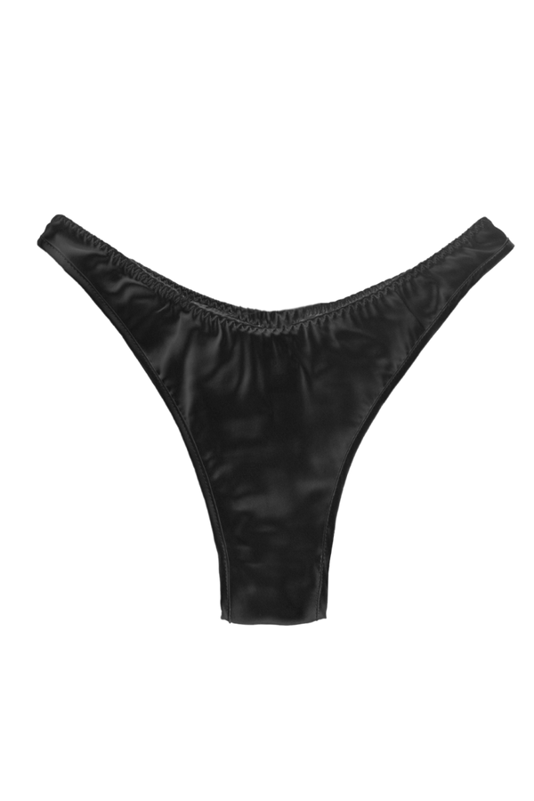 Women :: Lingerie :: Underwear :: Briefs :: String Elle - Black