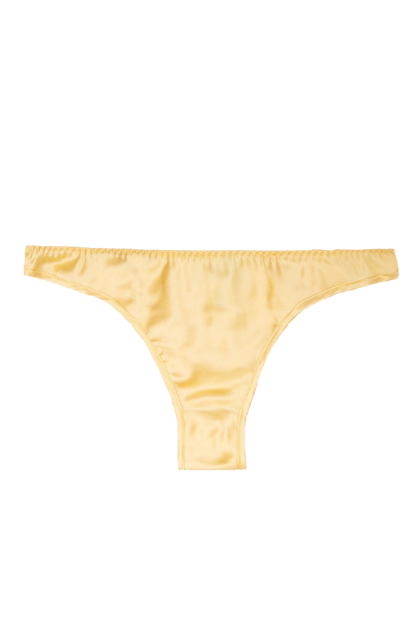 ZOE: LOW WAIST BRIEFS IN GOTS ORGANIC SILK IN DESERT COLOR