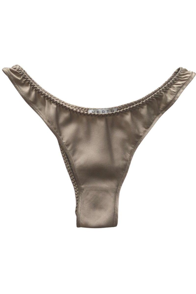 High cut leg Silk Underwear Briefs - Eco Lingerie